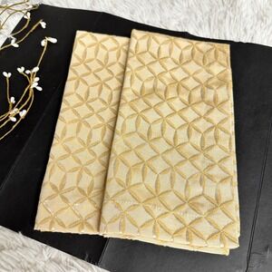 Waterford Damask Gold Yellow 2 Piece Set Napkins 20 inch